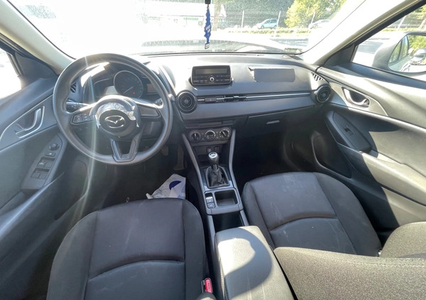 Mazda CX-3 cena 36900 przebieg: 52713, rok produkcji 2018 z Kościerzyna małe 121